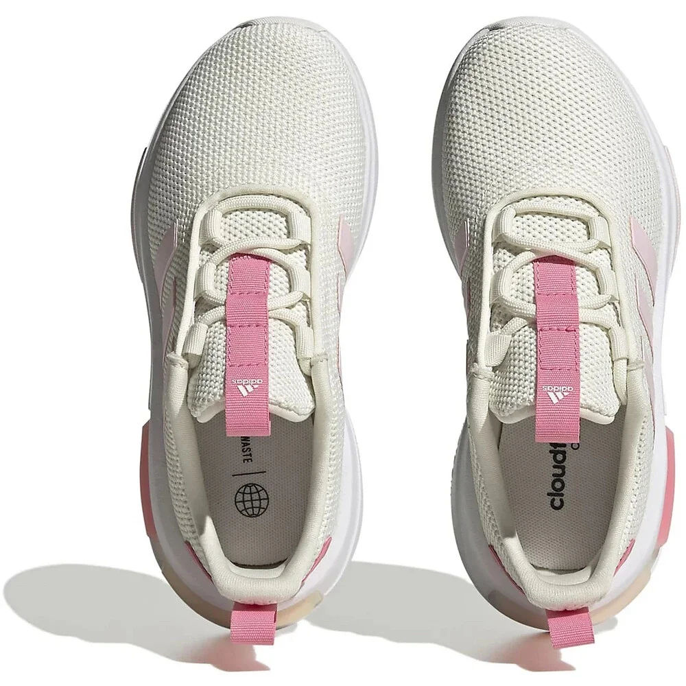 Adidas Racer TR23 (GS) IG4910 Sneakers Youth 5.5 Off White Running Shoes GAL816